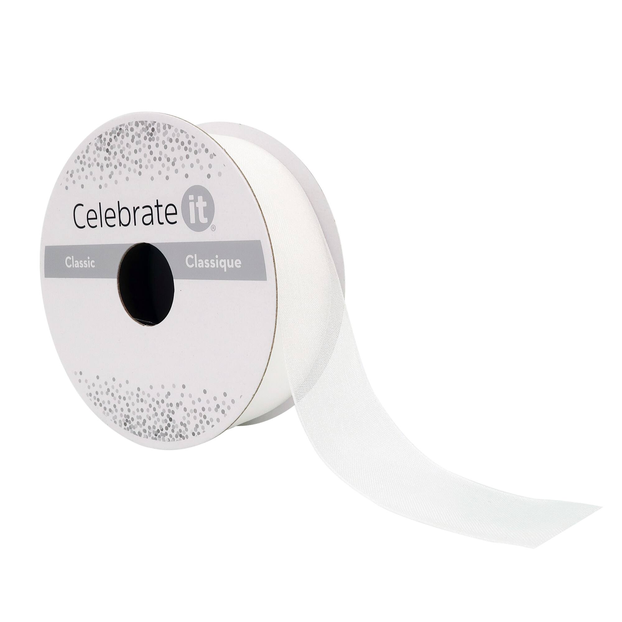 7/8" x 10yd. Sheer Ribbon by Celebrate It™